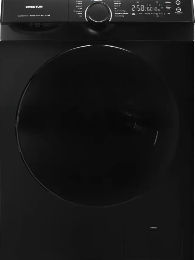 Inventum VWM8010B zwart
