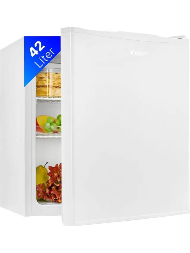 Bomann KB 7346 Mini Koelkast - Barkoelkast - 42 liter - wit