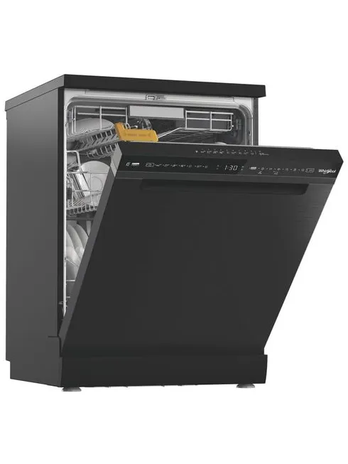 Whirlpool W8F HS61BS vrijstaande vaatwasser zwart, foto 3