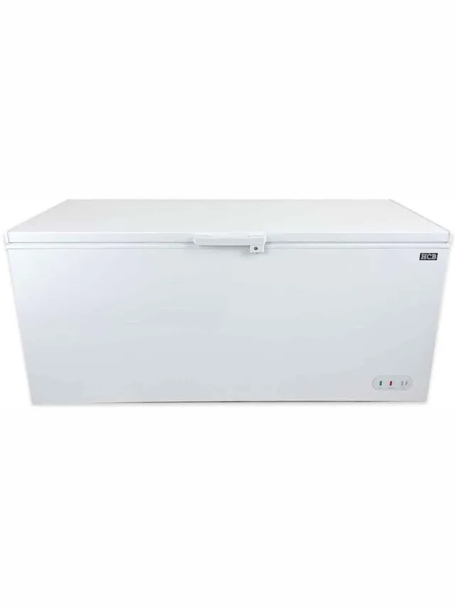 HCB Professionele Horeca vriezer - Vrieskist met klapdeksel - 560 liter - 230V - Diepvries koffer - 72x181.5x84 cm (DxBxH) - 68 kg - 1435 Wit