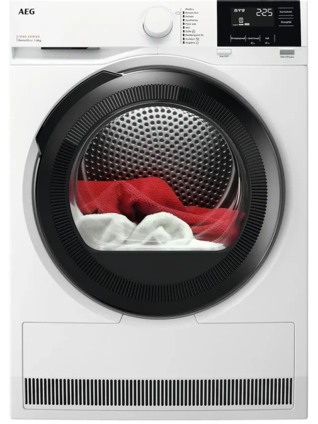 AEG TR738AT4B warmtepompdroger wit