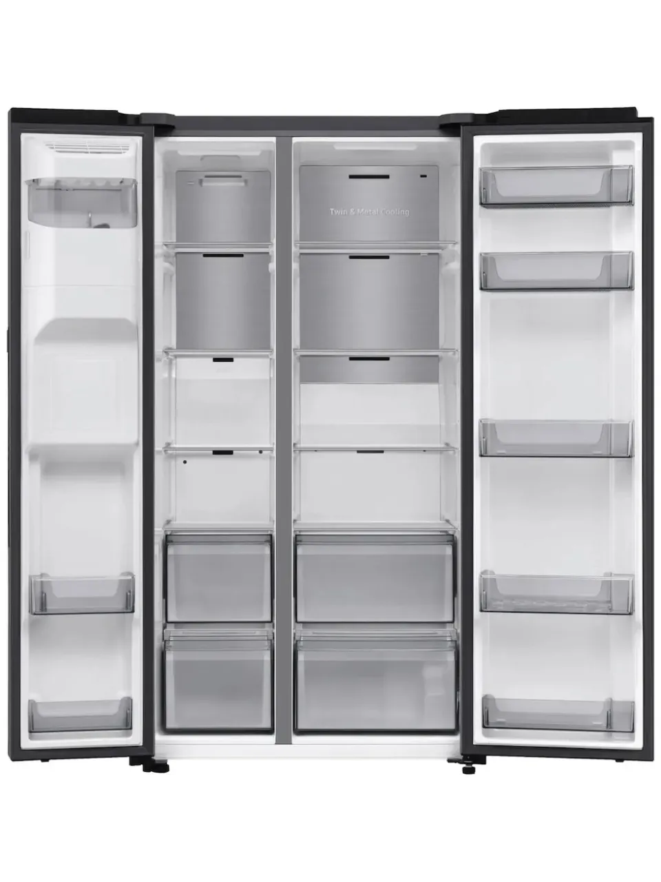 Samsung RS70F66KBTEF Amerikaanse koelkast Grijs, foto 4