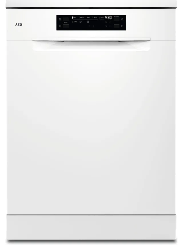 AEG GF6100C2SNW vrijstaande vaatwasser wit