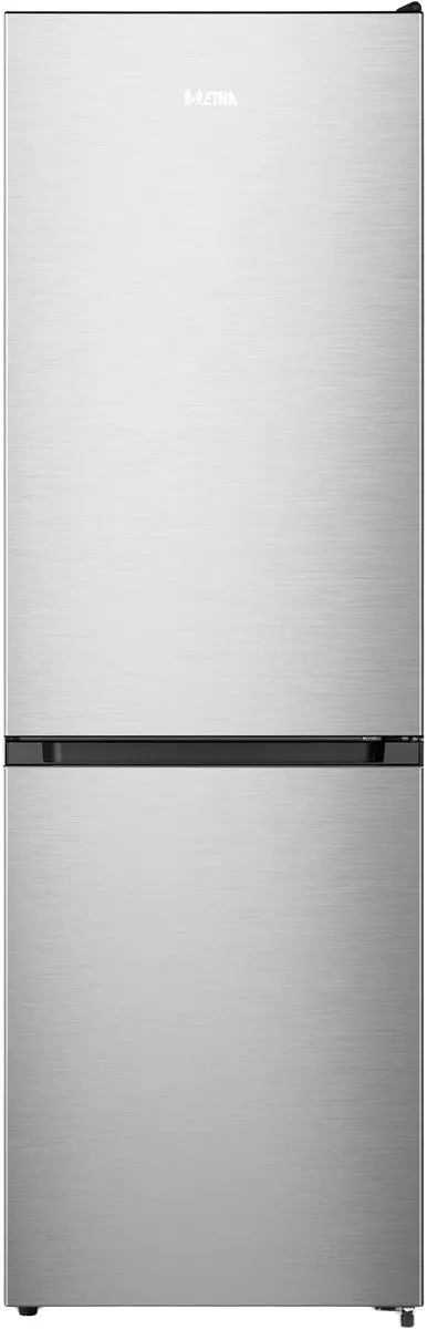 Etna KCV587NRVS - Koel-vriescombinatie 187cm Hoog - Vrijstaand - RVS - Energielabel A - 302l - Super Freeze - 35 dB - LED verlichting Roestvrijstaal