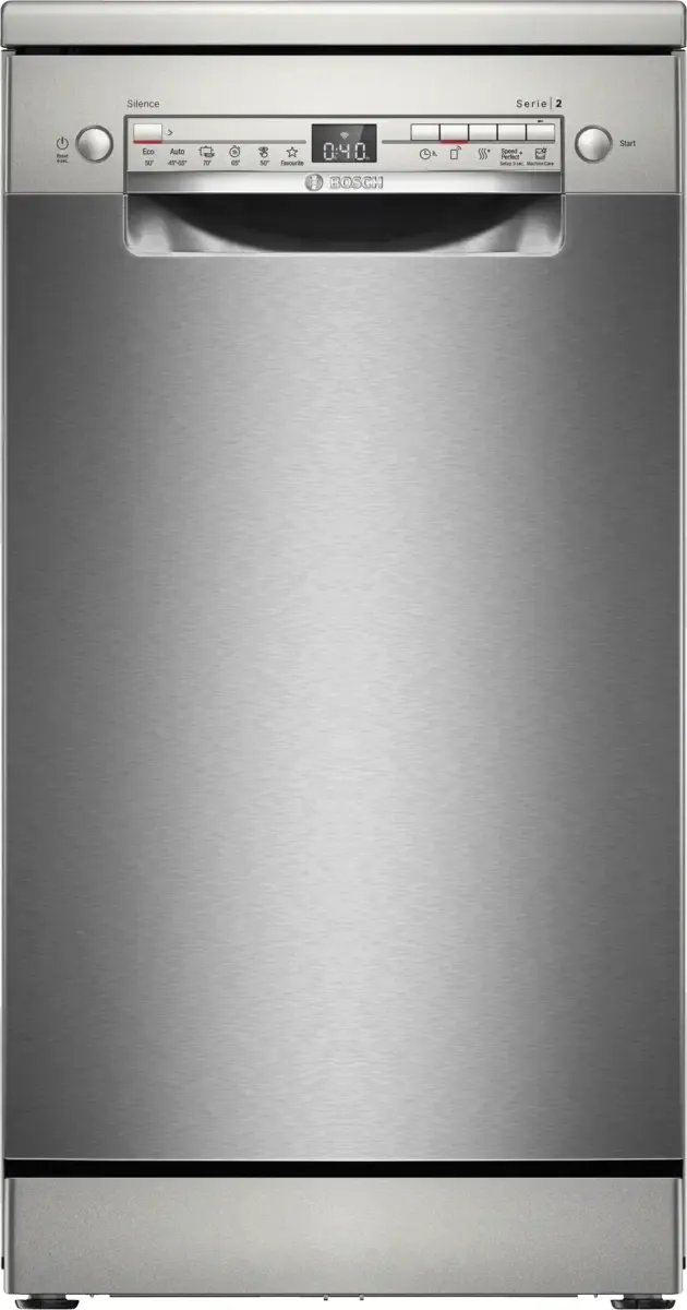 Bosch SPS2HKI55E geborsteld staal
