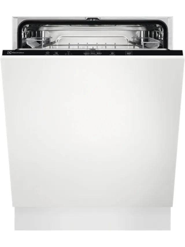 Electrolux KESD7100L Volledig ingebouwd 13 couverts Zwart