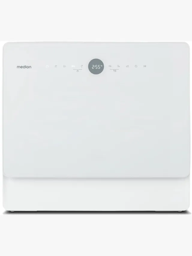 Medion DWT50 tafelmodel vaatwasser, 5 couverts wit
