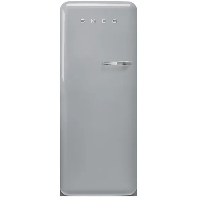 Smeg FAB28LSV6 koelkast met vriesvak zilver