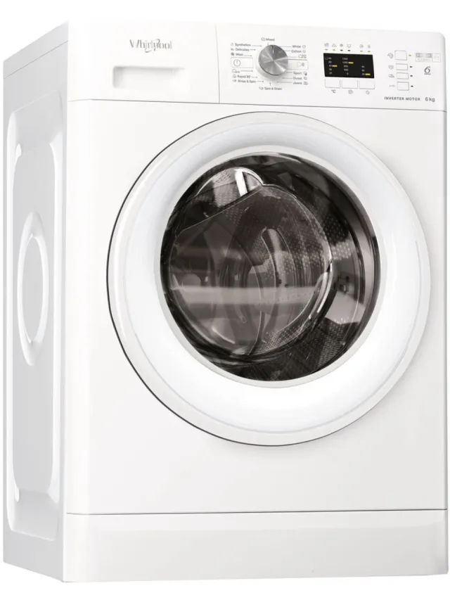 Whirlpool FFL 6238 W EE - Wasmachine - Voorbelading - 6 kg - 1200 RPM - Wit