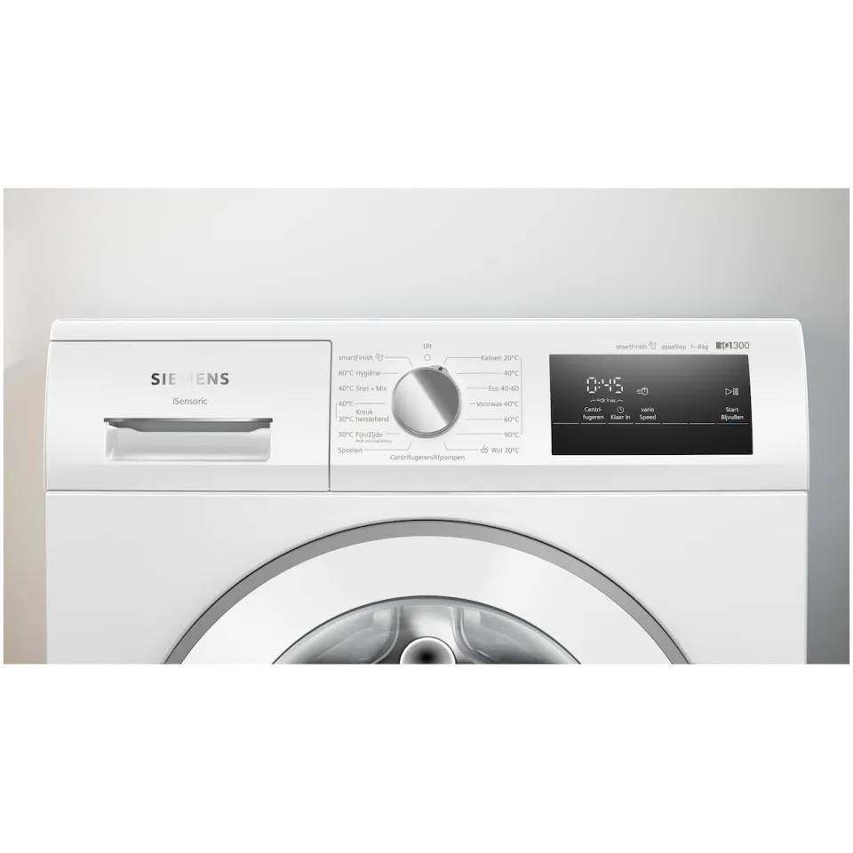 Siemens WM14N09XNL wasmachine wit