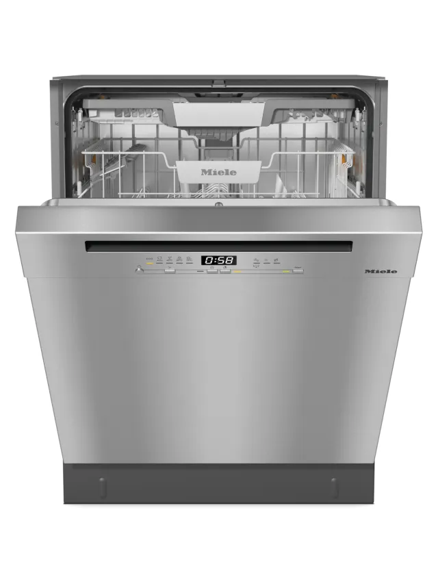 Miele G 5832 SCU MER ED230 1,9 CS Selection Onderbouw vaatwasser Zilver