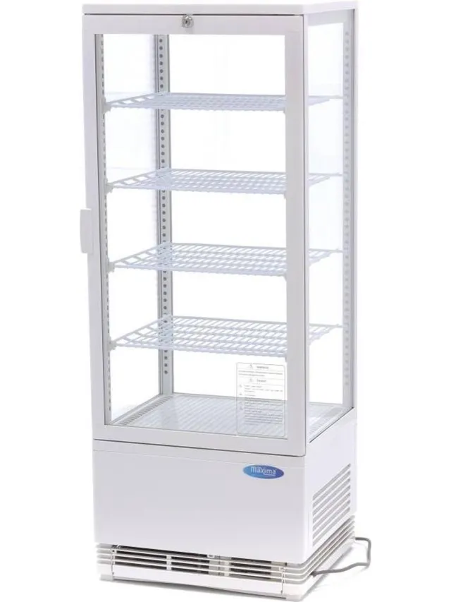 Maxima Koelvitrine - 98 L - 43 cm - Wit