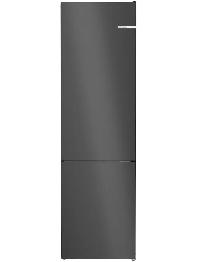 Bosch KGN39EXCF koel-vriescombinatie, 363 liter, No Frost Zwart