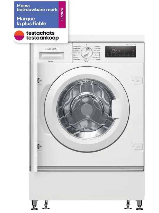Siemens WI14W542EU inbouw wasmachine wit, foto 2