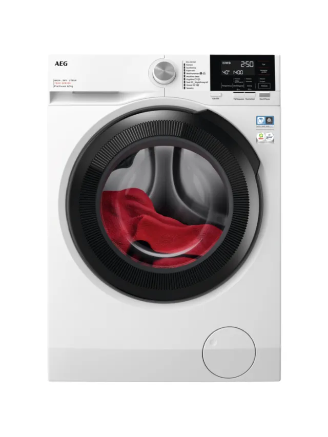 AEG 7000 ProSteam® - Condensatie Was-droogcombinatie 8 kg LWR73864