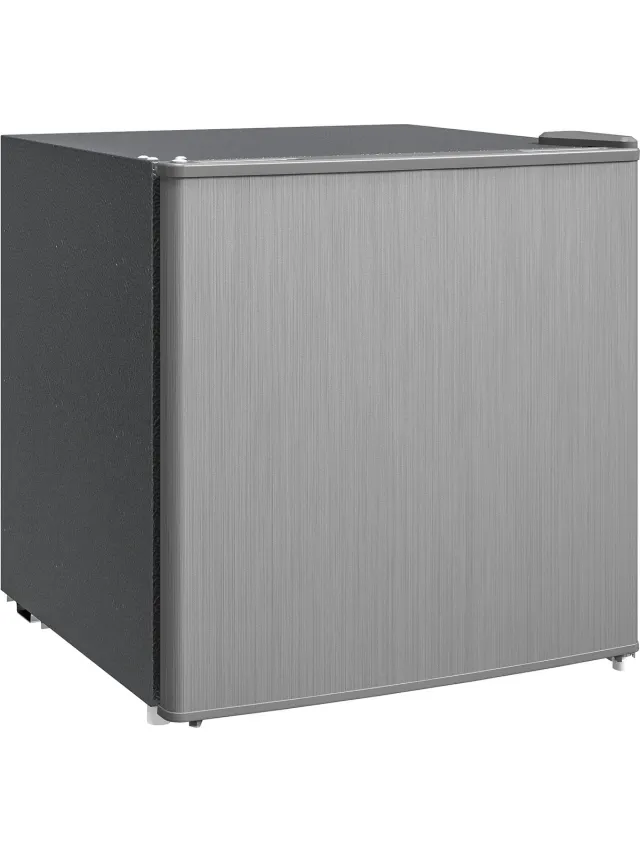 Homcom Diepvrieskist Staal, Kunststof 47L x 44,2B x 48,8H cm Grijs