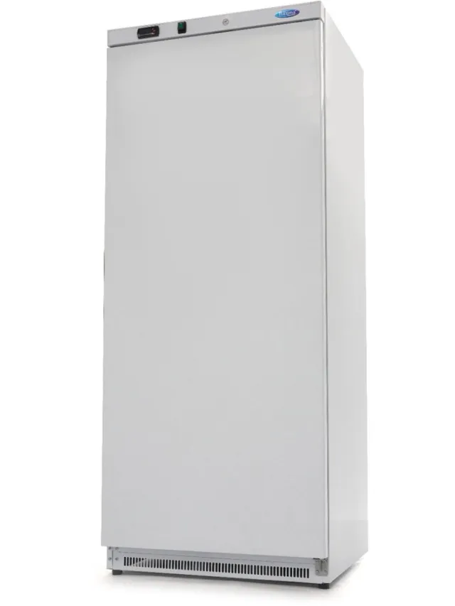 Maxima koelkast, 600 liter, 4 verstelbare roosters, wit