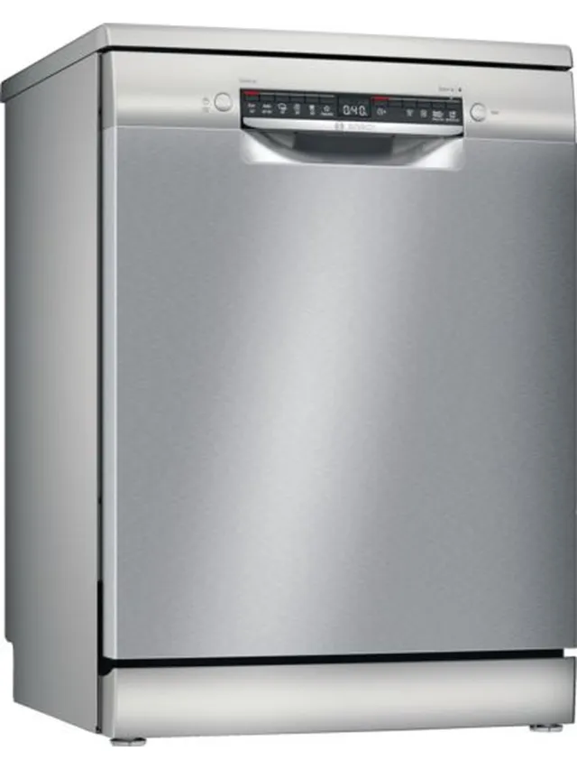 Bosch SGS4HTI33E - Serie 4 - Vrijstaande vaatwasser - 12 couverts - Energielabel D Roestvrijstaal