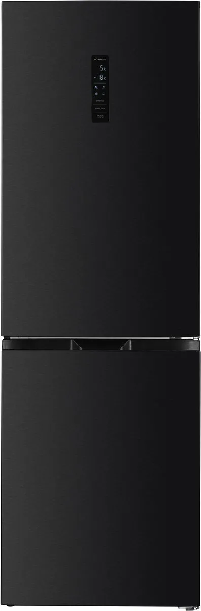 Everglades EVUD4102 koel-vriescombinatie 185 cm, NoFrost Zwart