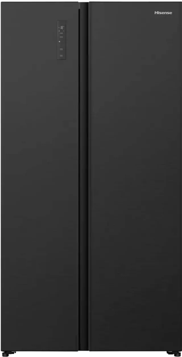 Hisense RS3P538NAFE Side-by-Side Koelkast – 527 liter – Total No Frost – Multi Air Flow – Super Cool – LED – Zwart/Inox Black