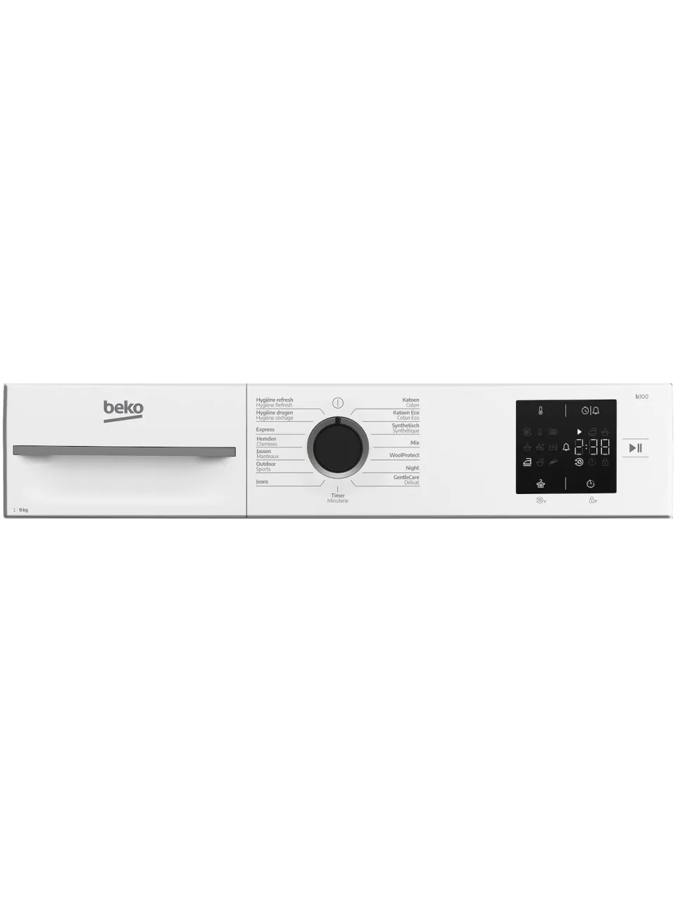 Beko BM3T3924W warmtepompdroger, energieklasse B, wifi wit