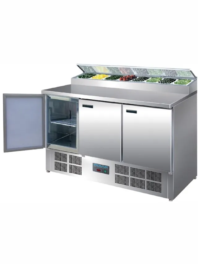 Polar G-serie gekoelde saladette 390L Multicolor