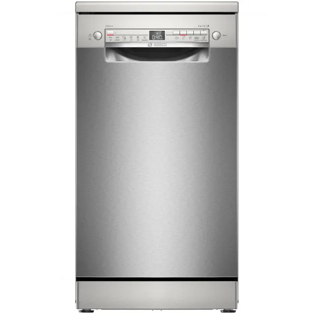 Bosch SPS2HKI55E vrijstaande vaatwasser geborsteld staal