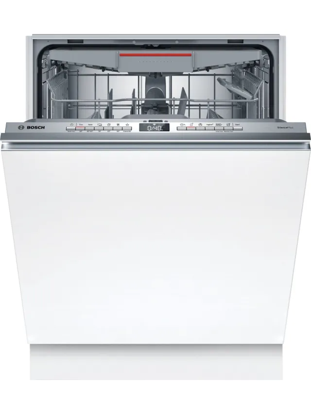 Bosch SMV4EVX01E Serie 4 Vaatwasser - Roestvrijstaal - 44dB - 14 couverts Niet van toepassing