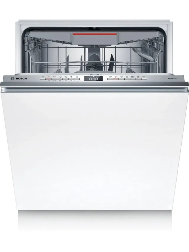 Bosch SBV6ZCX10E - Series 6 - Inbouwvaatwasser - 60 cm - Extra hoog - Zeer stil - Energielabel B - PerfectDry met zeolith: perfecte droogresultaten met een laag energieverbruik - Home Connect Niet van toepassing