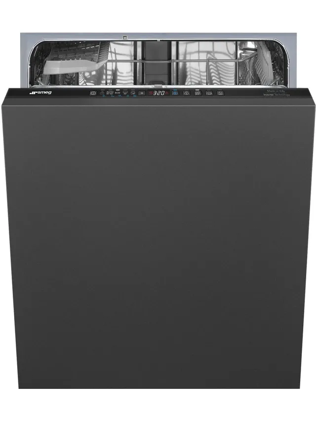 Smeg ST273CL - Inbouw vaatwasser - Volledig integreerbaar - 60 cm Zwart