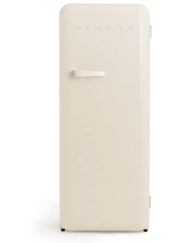 Create Koelkast in retrostijl - Gebroken wit - Handvat Gebroken wit - FRIDGE RETRO 281L