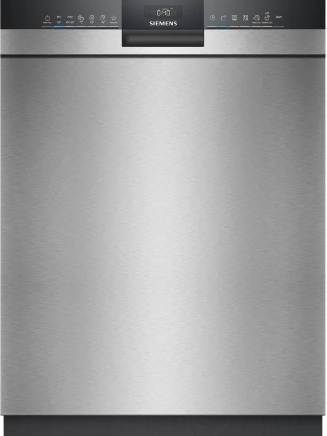 Siemens SN43ES71MS - iQ300 - Vaatwasser - Inbouwvaatwasser - Onderbouw - 60 cm - Energielabel B - varioSpeed Plus je vaat tot wel drie keer zo snel schoon Roestvrijstaal
