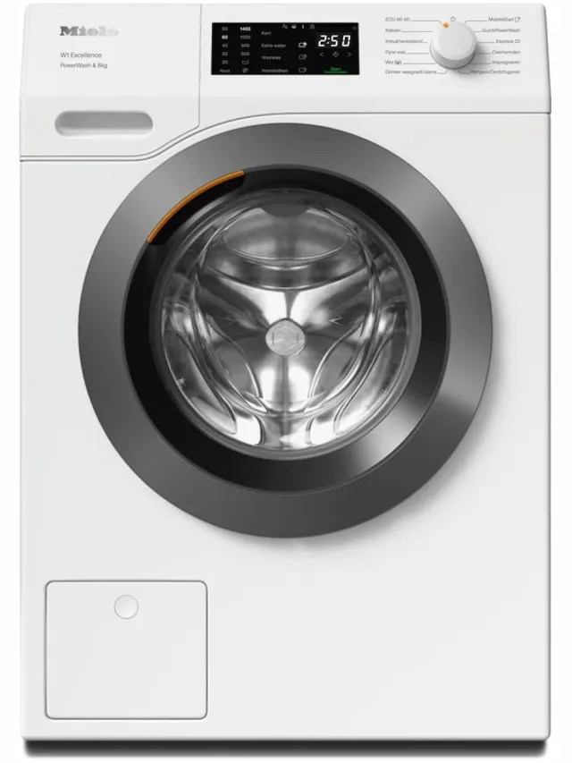 Miele WEB 375 WPS Excellence PowerWash Wasmachine Wit