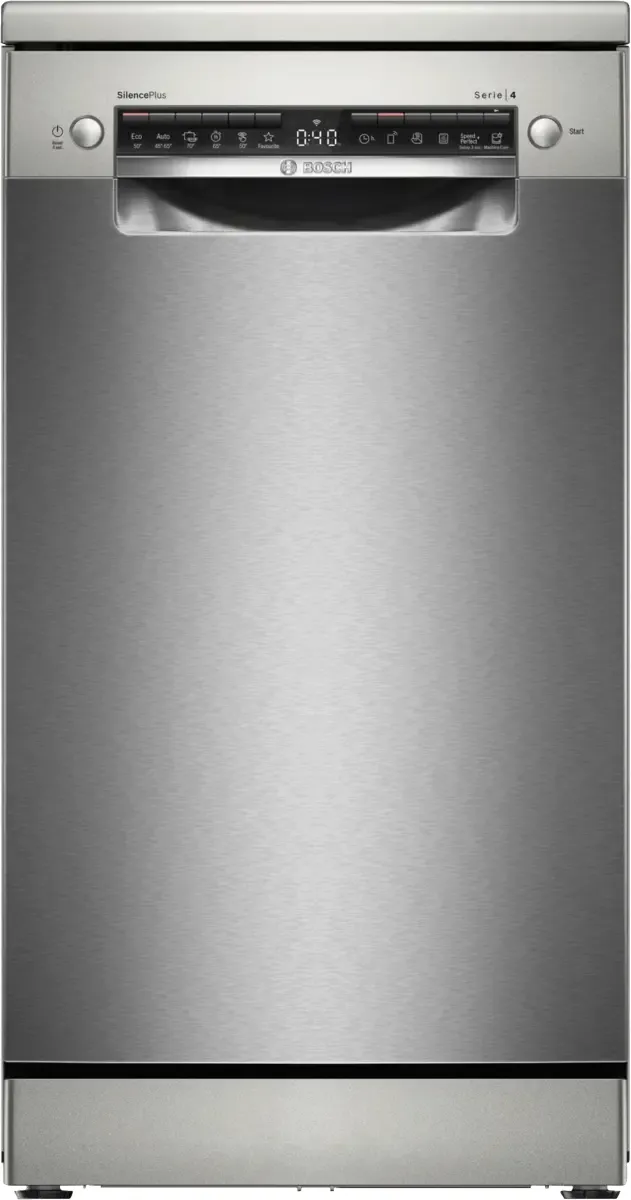 Bosch SPS4EMI17E vrijstaande vaatwasser geborsteld staal