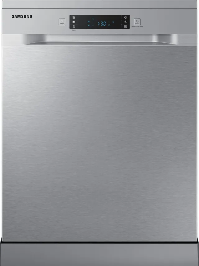 Samsung DW60CG550FSRET, Vrijstaand, Volledige grootte (60 cm), Roestvrijstaal, Roestvrijstaal, Knoppen, LED