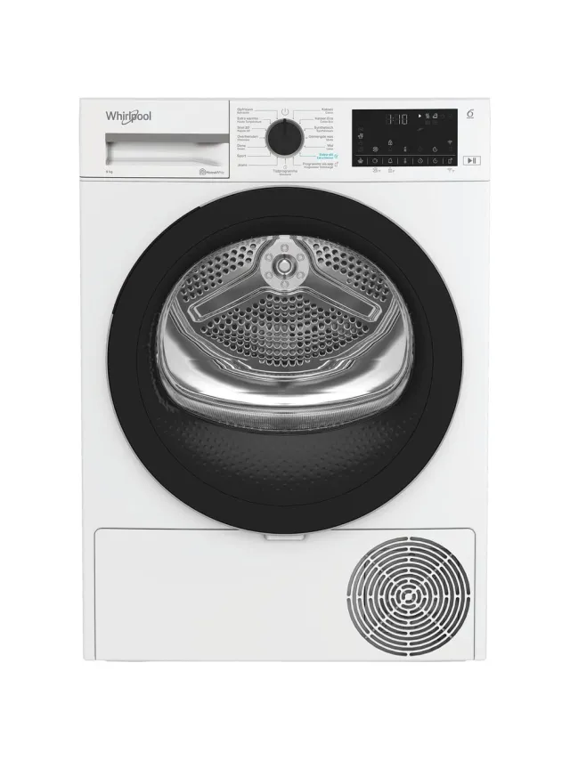 Whirlpool C WD 94M WBS BE Privilege Warmtepompdroger Wit