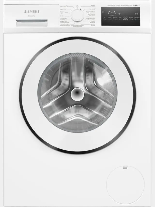 Siemens WM14N27XFG wasmachine, 8 kg, 1400 toeren Wit
