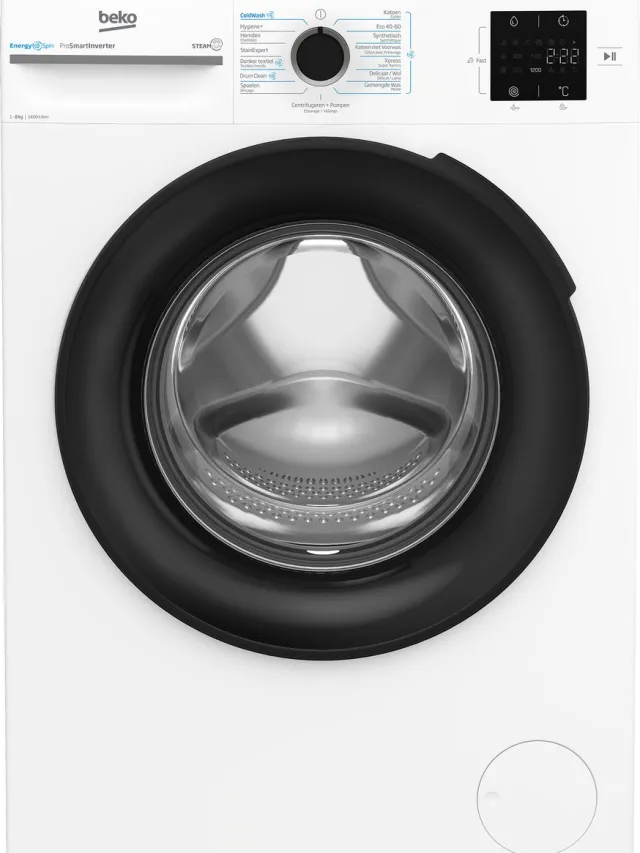 Beko b300 BM3WFT3841W wasmachine Voorlader 8 kg 1400 RPM Wit