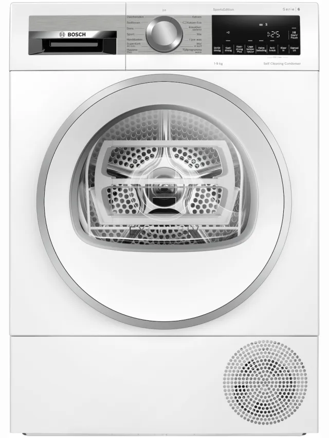 Bosch WQG245D9NL EXCLUSIV Warmtepompdroger Wit