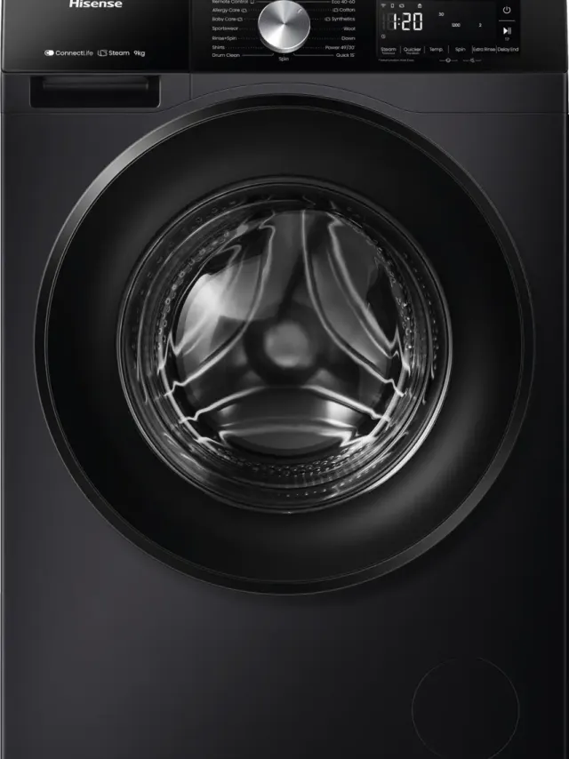 Hisense WF3S9043BB3 zwart