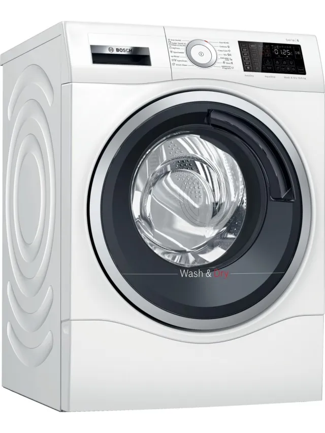 Bosch WDU8H541EU - Serie 6 - Was-droogcombinatie - ENG Display Wit