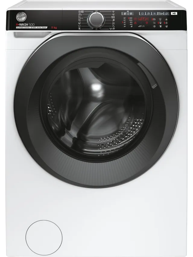 Hoover H-WASH 500 HWP 411AMBC/1-S wasmachine Voorlader 11 kg 1400 RPM Wit