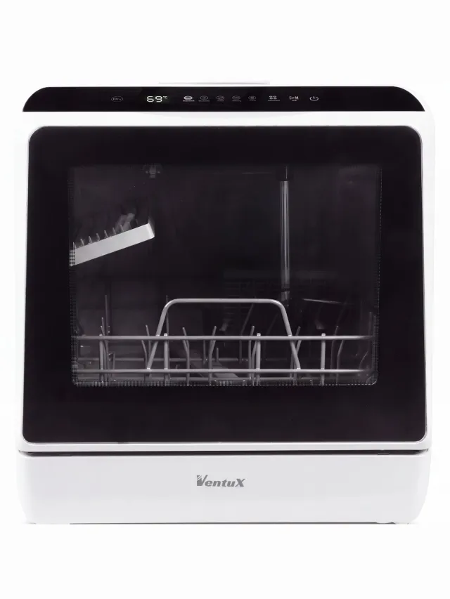 Ventux mini vaatwasser met app, 42,8 cm breed vtx-02 | wit