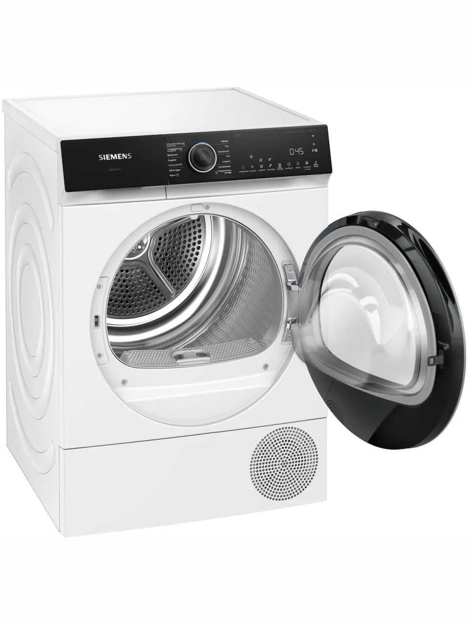 Siemens WQ46H2CLNL warmtepompdroger, 9 kg, onderbouw wit, foto 3