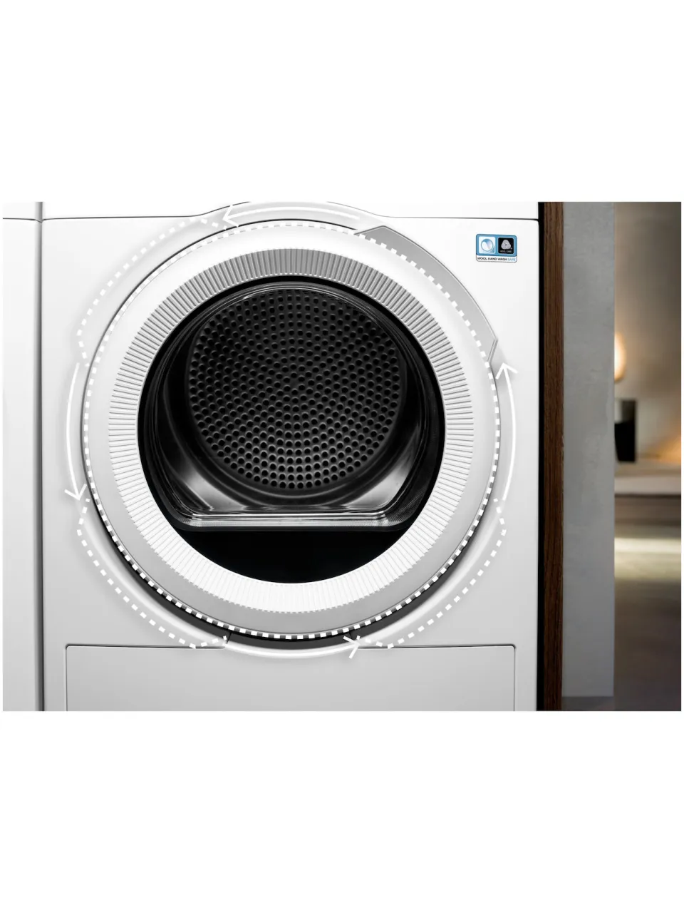 AEG TR72800 wasdroger, warmtepomp wit, foto 3