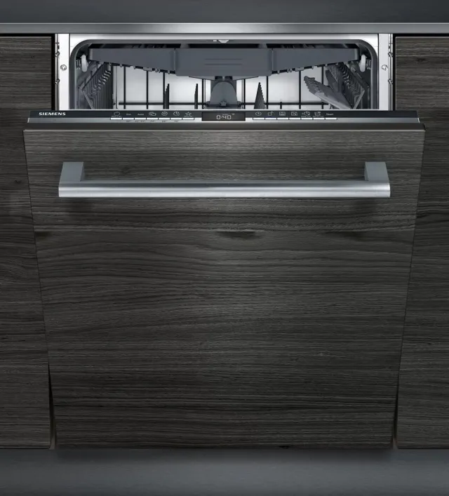 Siemens iQ300 SN63HX61CE vaatwasser Volledig ingebouwd 14 couverts D Hout