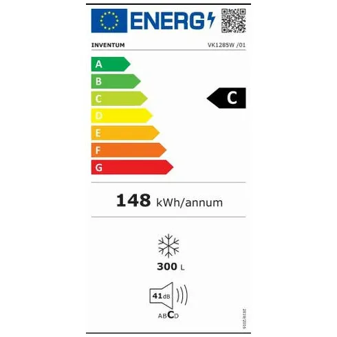 Inventum VK1285W Vrieskist Wit, foto 3