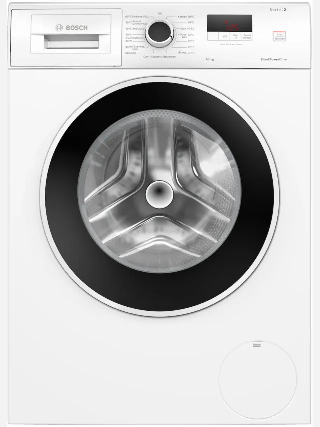 Bosch WGE02406NL wasmachine wit