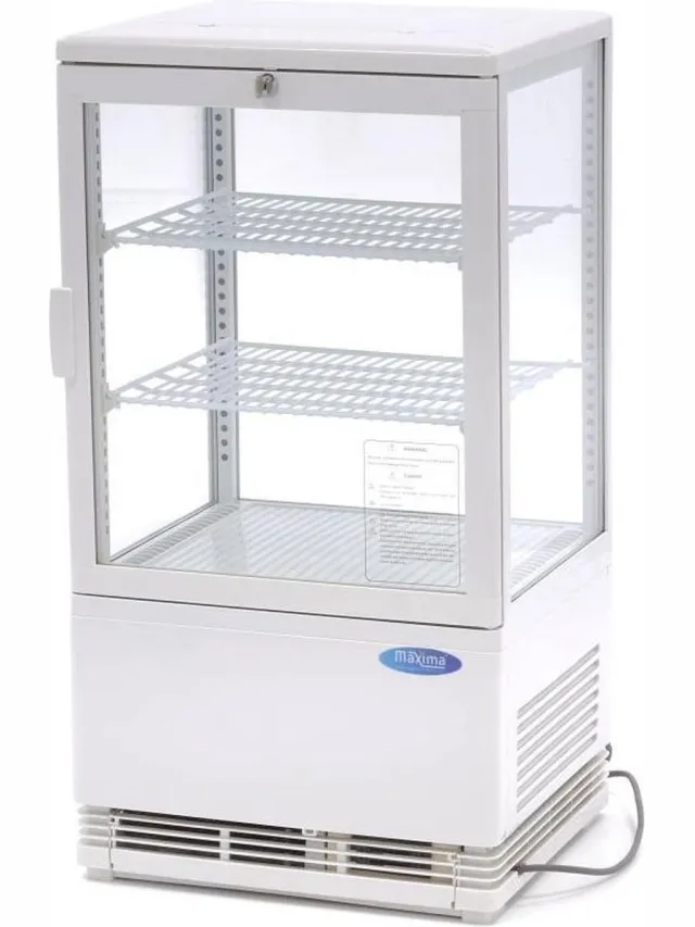Maxima Mini Koelvitrine minikoelkast, 58 liter, 43 cm breed Wit