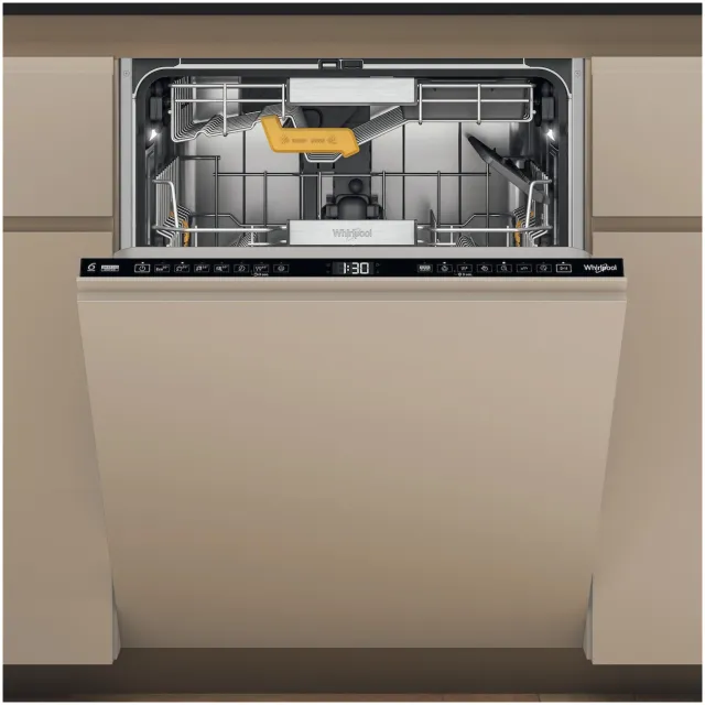 Whirlpool WH8IA115B2M3TUS0 volledig geïntegreerde vaatwasser Zwart